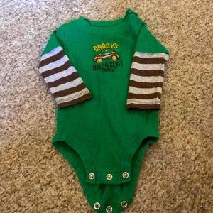 Carter’s onesie  9 mo.